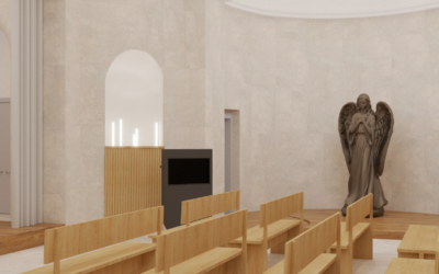 Rekonstrukce Nové obřadní síně na Olšanských hřbitovech