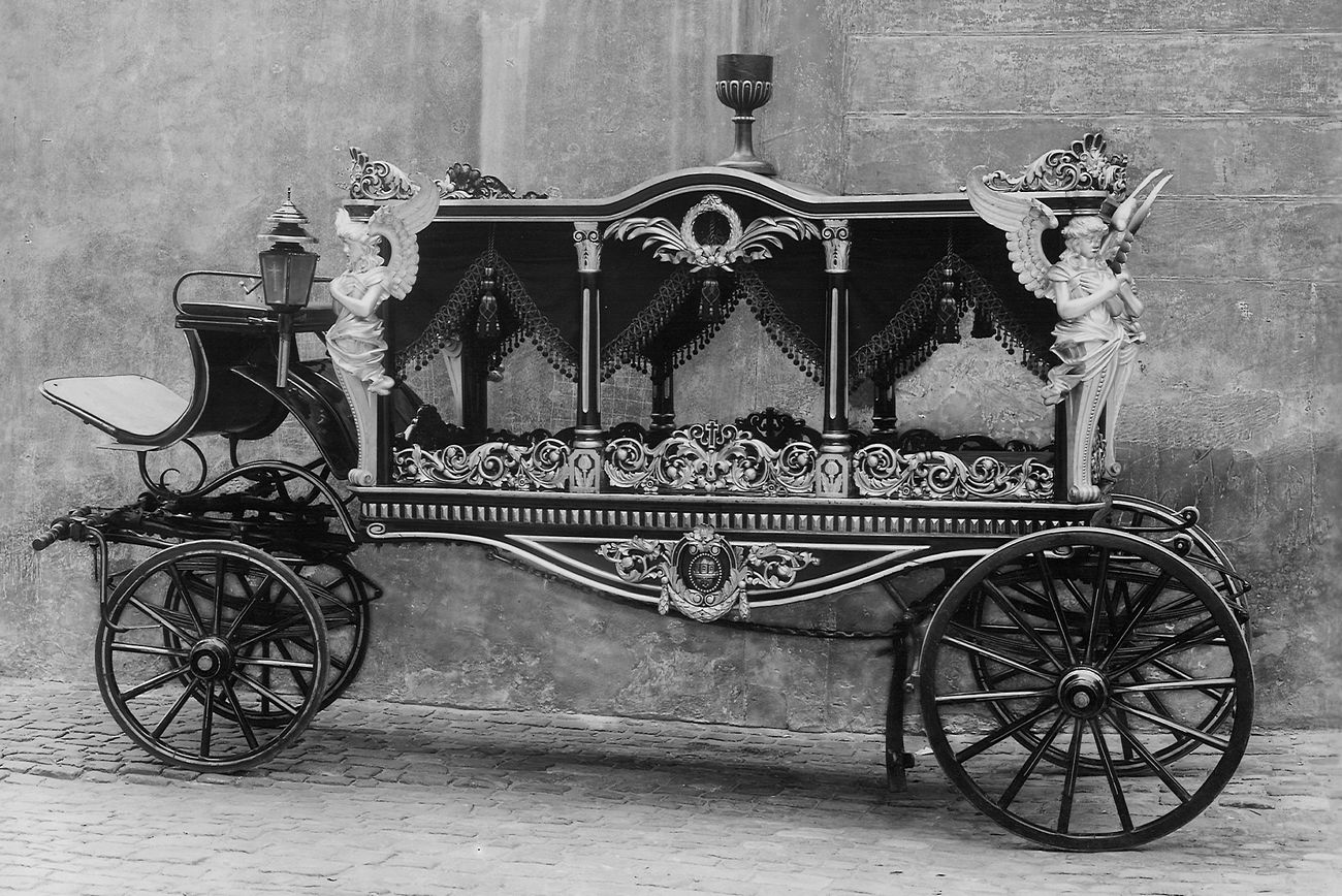 andělský historický kočár