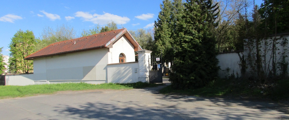 branický hřbitov vstup