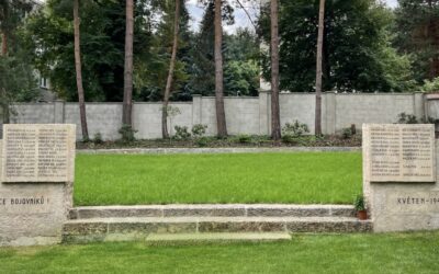 Rekonstrukce čestného pohřebiště v Braníku