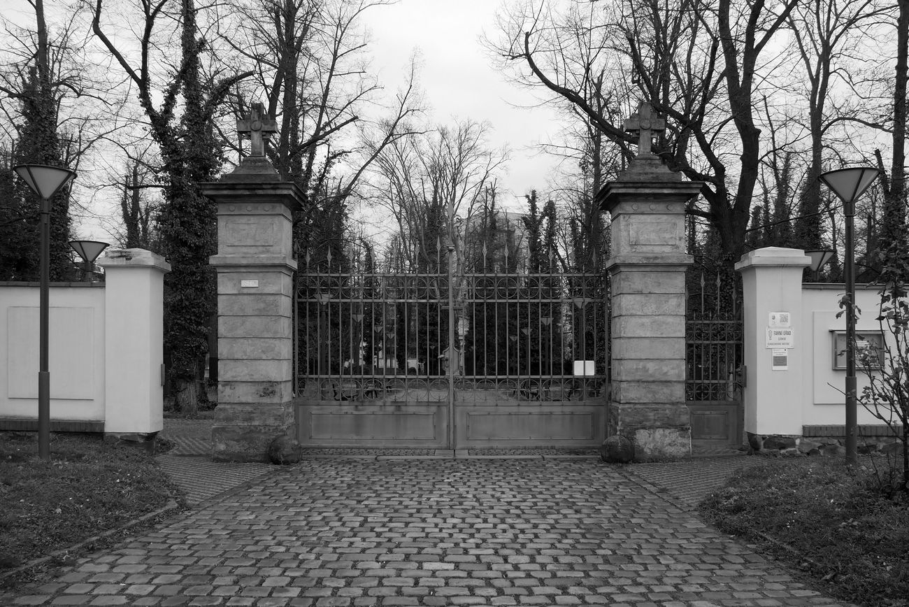vstup na evangelický hřbitov